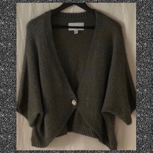Needlework Avenue Grey Knit Shrug